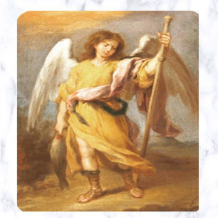 St. Raphael, Archangel Prayer Card Visitkort