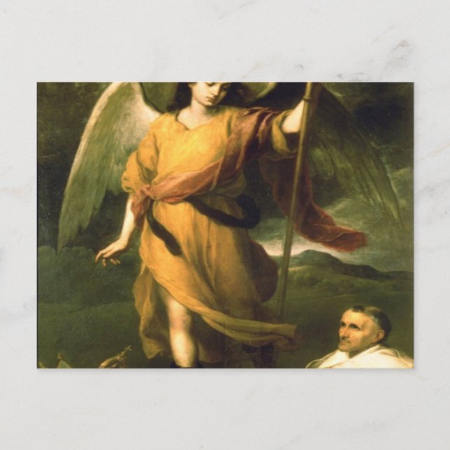 St Raphael Archangel Vykort (Framsida)