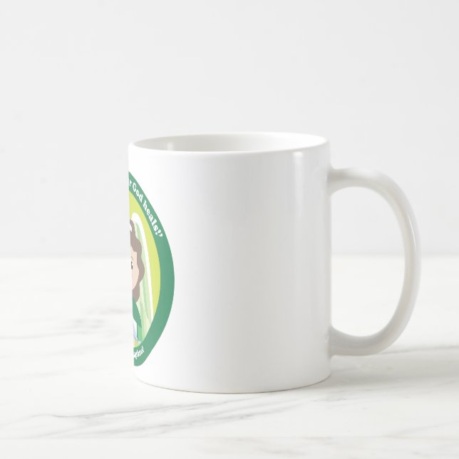 St.-Raphael ärkeängeln Kaffemugg (Höger)