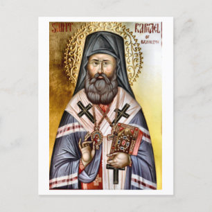 St. Raphael of Brooklyn Orthodox Christian Icon Vykort