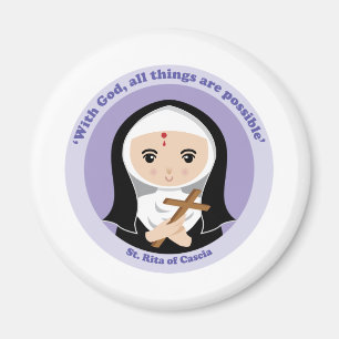 St. Rita av Cascia Magnet