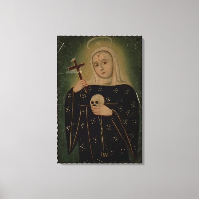 St. Rita de Casia Canvastryck (Framsida)