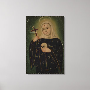 St. Rita de Casia Canvastryck