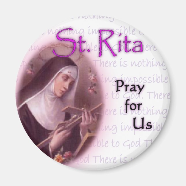 St. Rita Magnet (Framsidan)