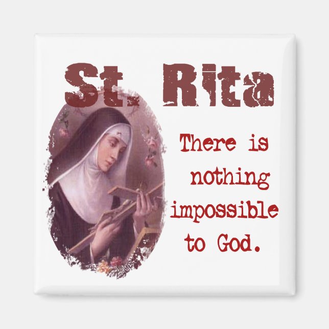 St. Rita Magnet (Framsidan)