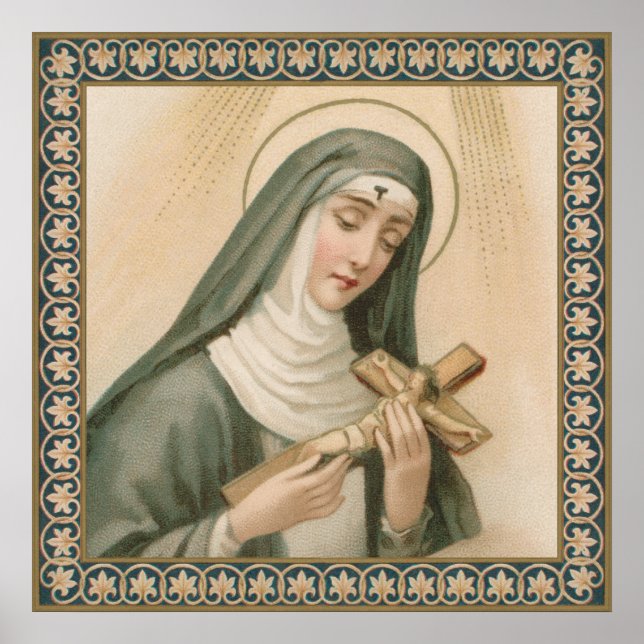 St. Rita of Cascia (M 015) Poster (Framsidan)