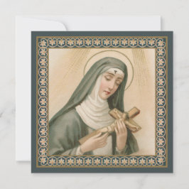 St. Rita of Cascia (M 015) Square Hälsning