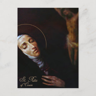 St. Rita of Cascia Vykort
