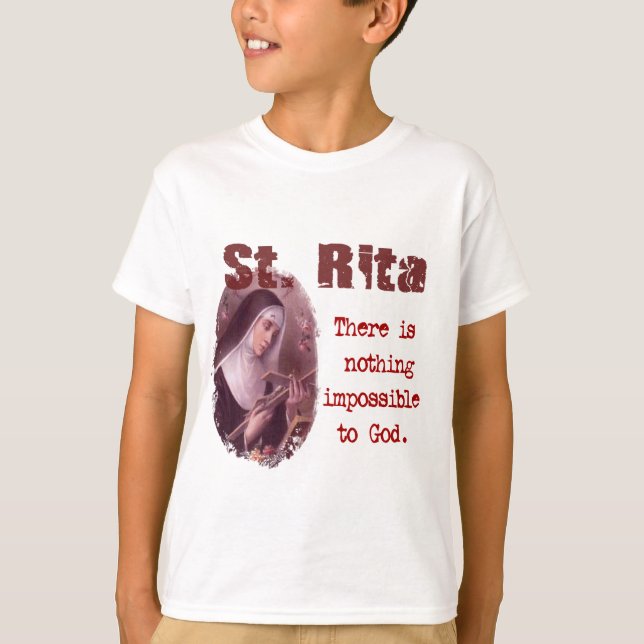 St. Rita T-shirt (Framsida)