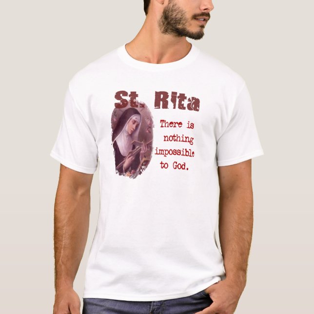 St. Rita T-shirt (Framsida)