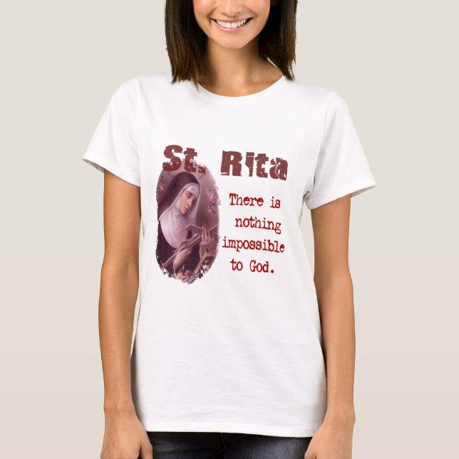 St. Rita T-shirt (Framsida)
