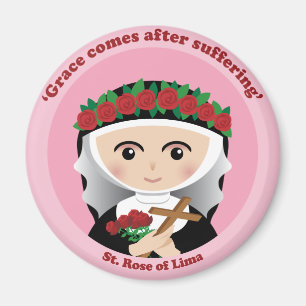 St. Ro av Lima Magnet