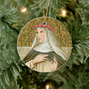 St. Ro i Lima (BK 020) Julgransprydnad Keramik