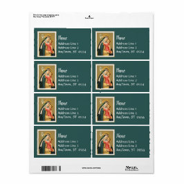 St. Ro i Lima och Kristus Child (M 023) Fraktsedel