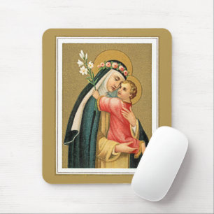 St. Ro i Lima och Kristus Child (M 023) Musmatta