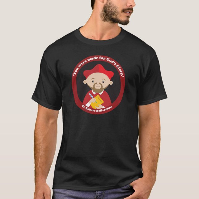 St Robert Bellarmine T Shirt (Framsida)