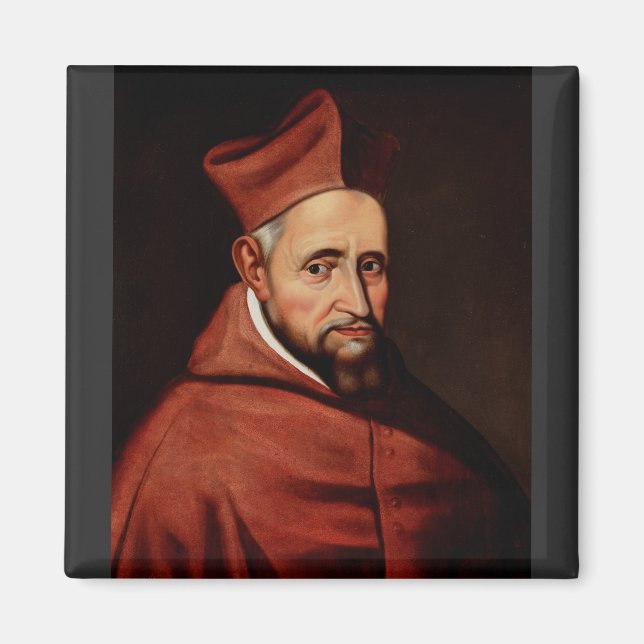 St. Robert Bellarminus Beskyddare av kanoniska jur Magnet (Framsidan)