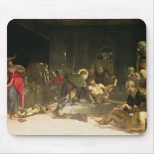 St. Roch som kurerar epidemin Musmatta