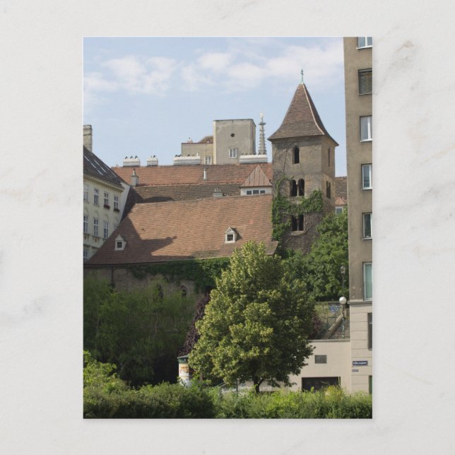 St. Rupert's Church, Wien Österrike Vykort (Framsida)