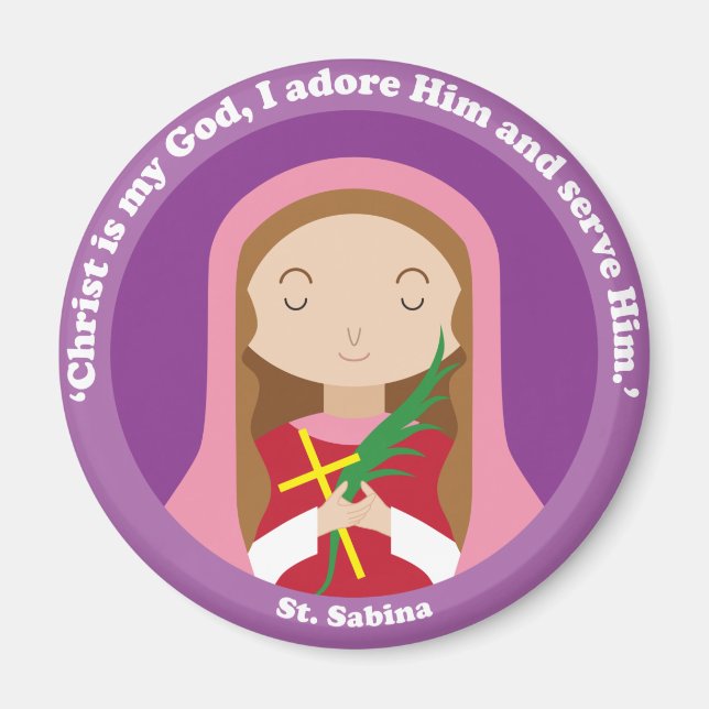 St. Sabina Magnet (Framsidan)