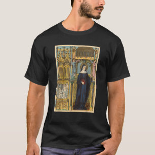 St Scholastica Benedict Catholic Saints Benedictin T Shirt