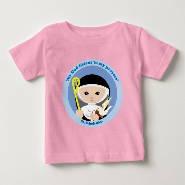 St. Scholastica Tee (Framsida)