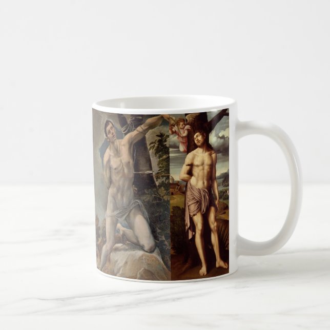 St. Sebastian Kaffemugg (Höger)