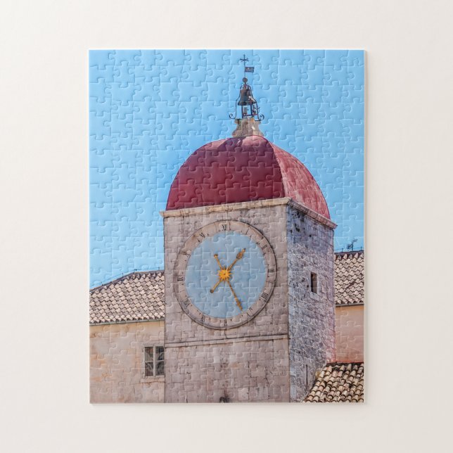 St Sebastian kyrkan i Trogir - Kroatien Pussel (Vertikal)
