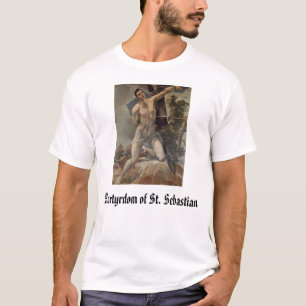 St Sebastian, martyrskap av St. Sebastian T Shirt
