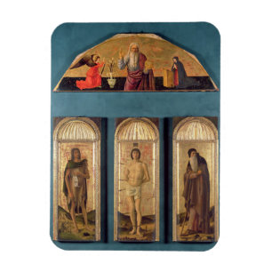 St.Sebastian mellan St John det baptistiskt och Magnet