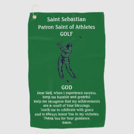 St Sebastian Patron St of Idrottares Golf-katolska
