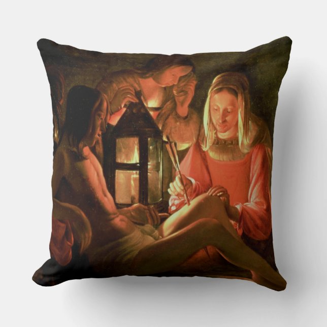 St. Sebastian som ansas av den heliga kvinnan Kudde (Framsida)