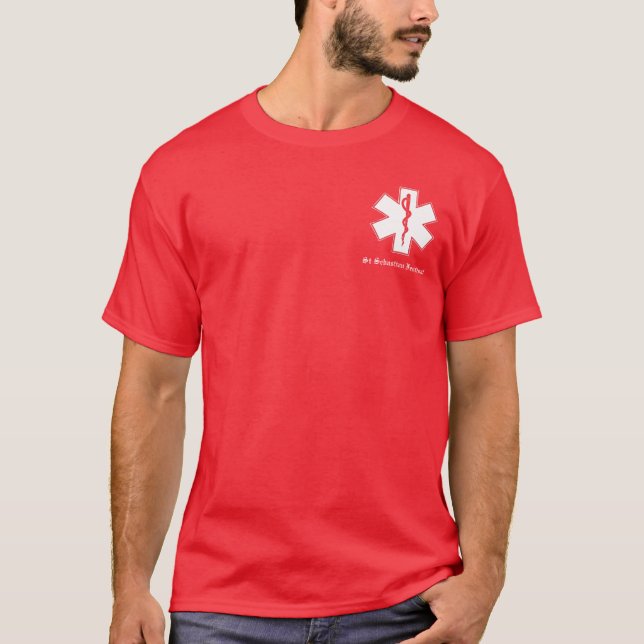 St Sebastians Tee (Framsida)