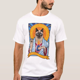 St. Siamese Cat T-Shirt
