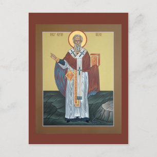 St. Silas Prayer Card Vykort