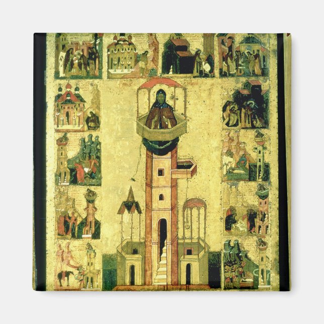 St. Simeon, 1600-talet Magnet (Framsidan)