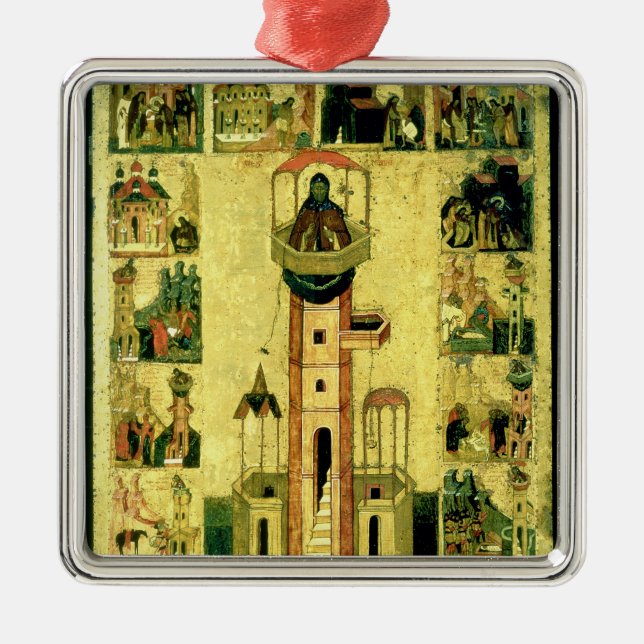 St. Simeon, 16th århundrade Julgransprydnad Metall (Framsidan)