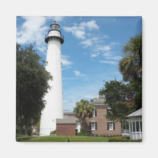 St. Simon's Light Magnet (Framsidan)