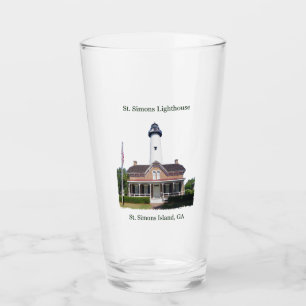 St. Simons Lighthouse-glas Glaskopp