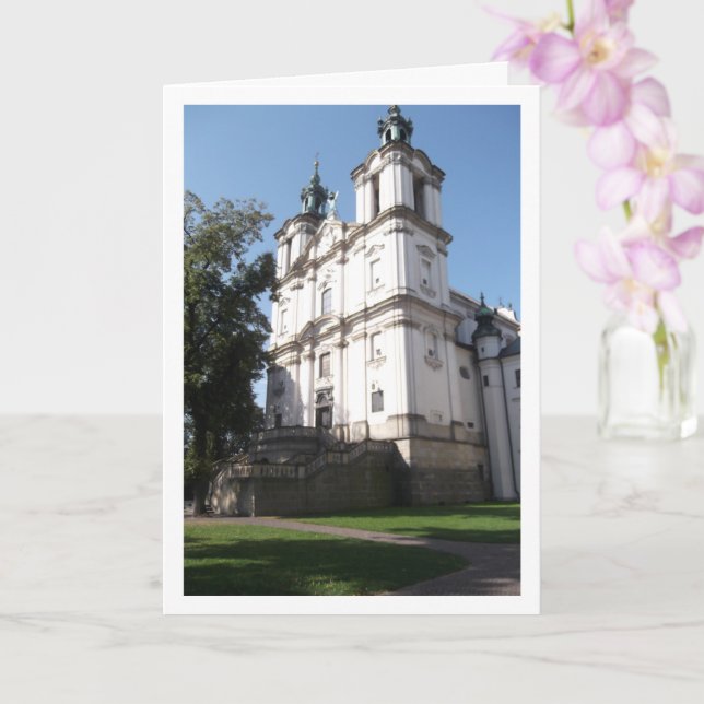 St. Stanislaus Church at Skałka, Kraków, Polen Kort (Orkide)