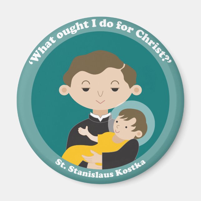 St. Stanislaus Kostka Magnet (Framsidan)