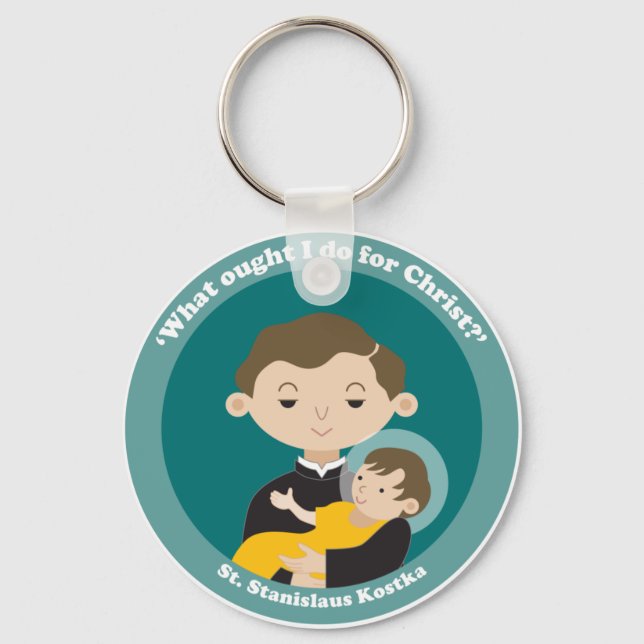 St. Stanislaus Kostka Nyckelring (Framsida)
