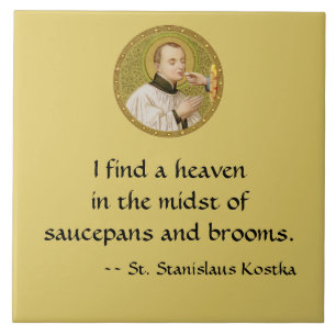 St. Stanislaus Kostka (SNV 25) Köksbricka 1 Kakelplatta
