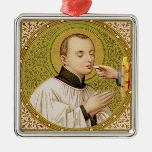 St. Stanislaus Kostka (SNV 25) Premium Square Julgransprydnad Metall
