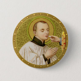 St Stanislaus Kostka (SNV 25) Round Pinback Button Knapp