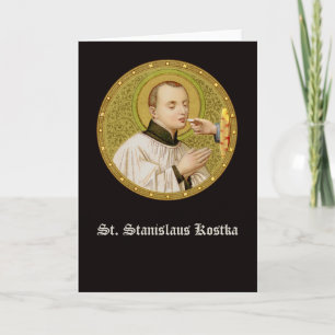 St. Stanislaus (SNV 25) (RndImage) Vert Hälsning Kort