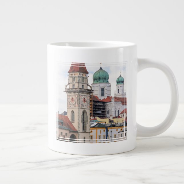 St. Stephan-katedralen Jumbo Mugg (Höger)