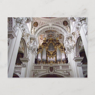 St. Stephans katedral Passau Tyskland Vykort