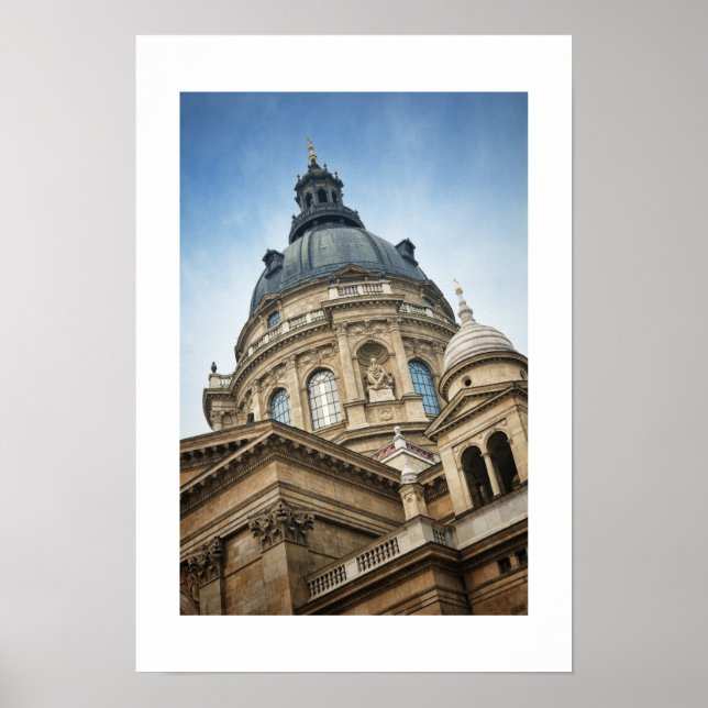 St. Stephen Basilica, Budapest Poster (Framsidan)
