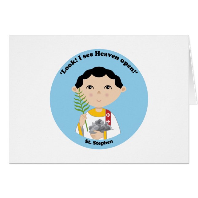 St. Stephen Hälsningskort (Framsidan Horizontal)